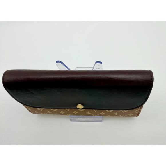 LOUIS VUITTON LV Monogram Mini Lin Portefeuille Sarah Long Chain Wallet | COA - Picture 5 of 15